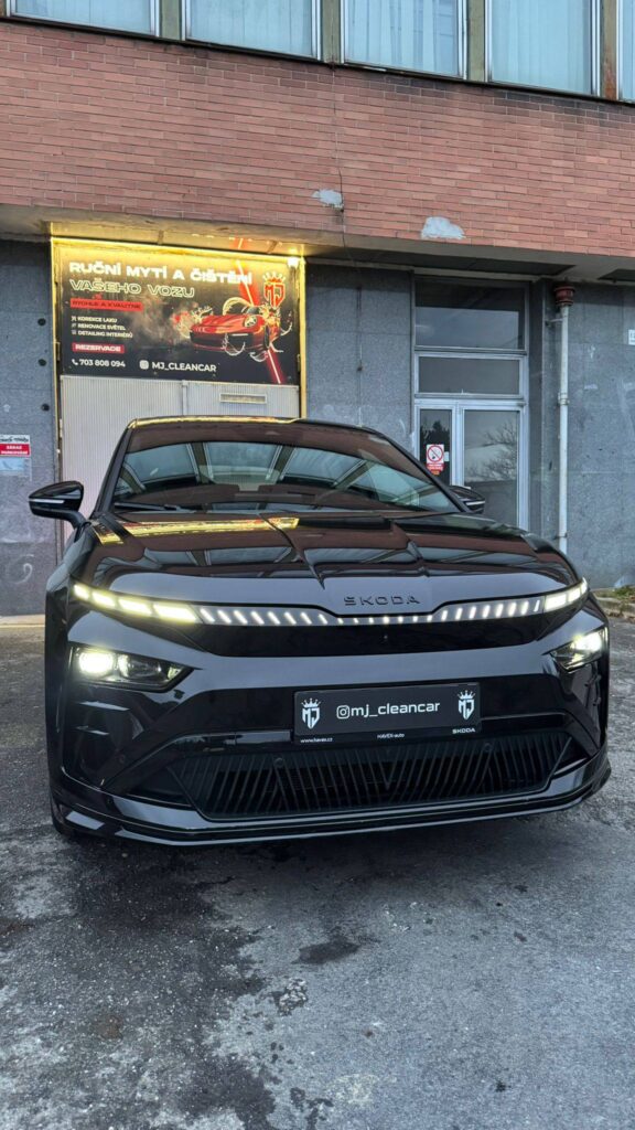 škoda enyaq rs čištění a detailing