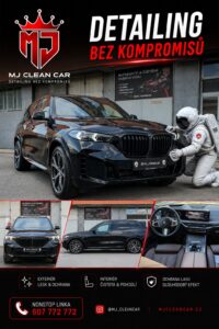 Ruční čištění a detailing bmw Zlín
